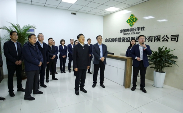 省人大常委會(huì)副主任王藝華帶隊(duì)到省供銷社調(diào)研